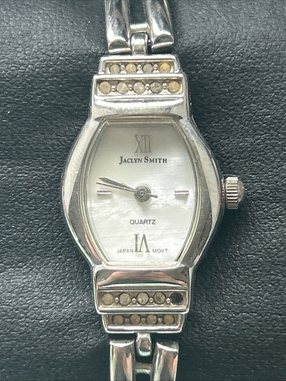 Jaclyn Smith Silver Tone Women’s Quartz Watch